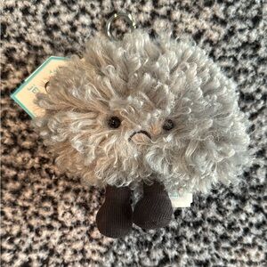 Jellycat Storm Cloud Bag Charm- AUTHENTIC